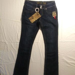 Vanilla Star Jeans New Size 7 Dark Blue